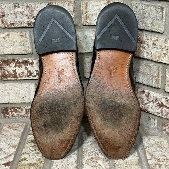 🎉 HOST PICK Allen Edmonds Strand Cap-toe Oxford Dress Shoe Combo Sole Size 11.5 - Picture 5 of 8